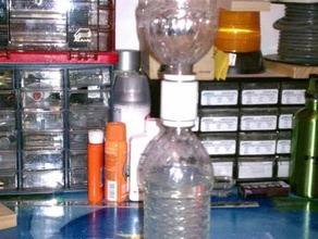 20 oz bouteille de l'adaptateur d'autres la science tornade 3d print model - Mito3D