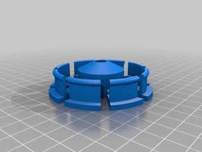 filament spool-hub 60mm 3d Drucker Zubehör kundengebundene 3d print model - Mito3D