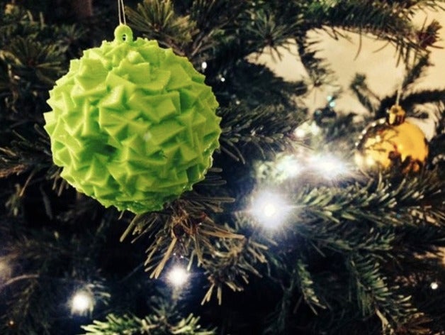 outra árvore de natal decoração arbre boule noel chrisy 3D print model - Mito3D