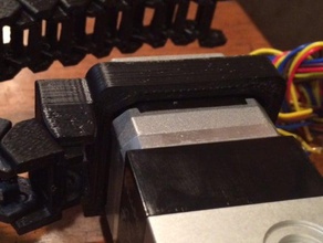 fil de chaîne bulldog l'extrudeuse L'imprimante 3d pièces la extrudeuse guide l' solidoodle 3d print model - Mito3D