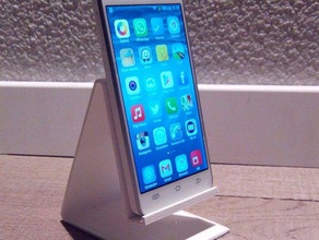 jiayu g4s phone stand 'zen' mobile phonestand 3d print model - Mito3D