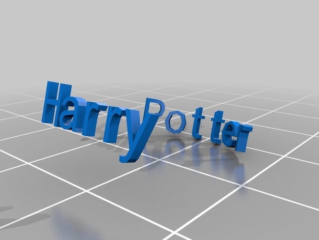 harry potter anel anéis personalizado 3D print model - Mito3D