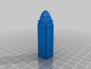 aegon centro de mercer construção louisville, ky edifícios e estruturas 3d print model - Mito3D