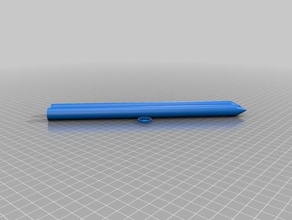 my customized knitting needles household supplies 3d print model - Mito3D