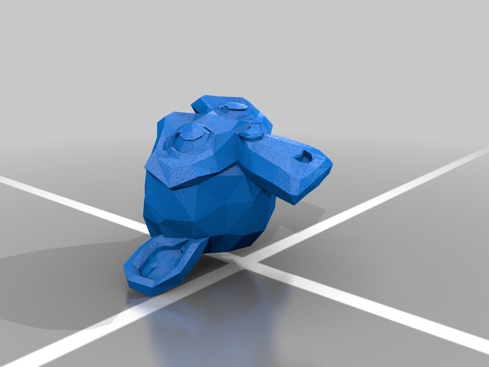 blender monkey other 3d laser test toy 3D print model - Mito3D