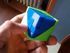 cuadro de puzzles infernal la paranoia cubo 3d print model - Mito3D