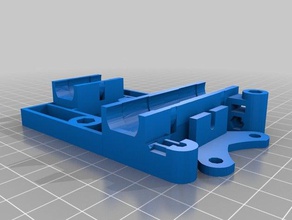 mendel90 minixcarriage 3d printer parts bowden reprap x-axis 3d print model - Mito3D