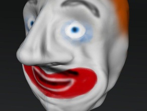 clown Menschen 3d print model - Mito3D