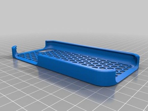 özelleştirilmiş stencilable iphone davam cep telefonu 3d print model - Mito3D