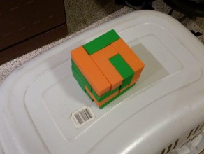 3d tetris el arte interactivo la calibración diversión de puzzle 3d print model - Mito3D
