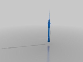 auckland sky tower A impressão 3d 3d print model - Mito3D