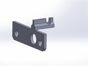 flexible filament-adapter solidoodle 4 extruder 3d-Drucker Teile 3d print model - Mito3D