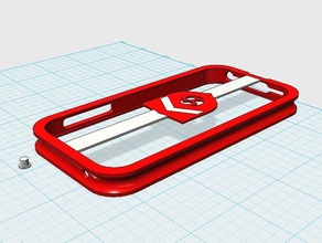 iphone5s case prototype 5s iphone 3d print model - Mito3D