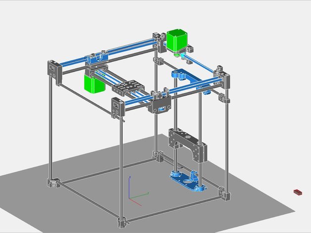 stampante rodi v2 Le stampanti 3d Stampante 3D print model - Mito3D