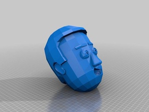signor presidi testa interattiva art personalizzato 3d print model - Mito3D