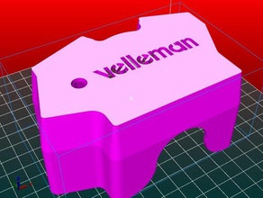 velleman k8200 extrusor de la cubierta Impresora 3d las piezas extrusora caja engranajes 3drag 3d print model - Mito3D
