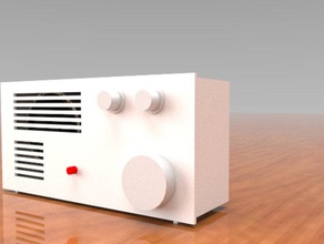 braun radio en construction l'audio la 3d print model - Mito3D