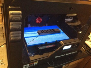replicator 2 sd titular de la tarjeta sin problemas Impresora 3d accesorios push-fit rep2 perfecta 3d print model - Mito3D