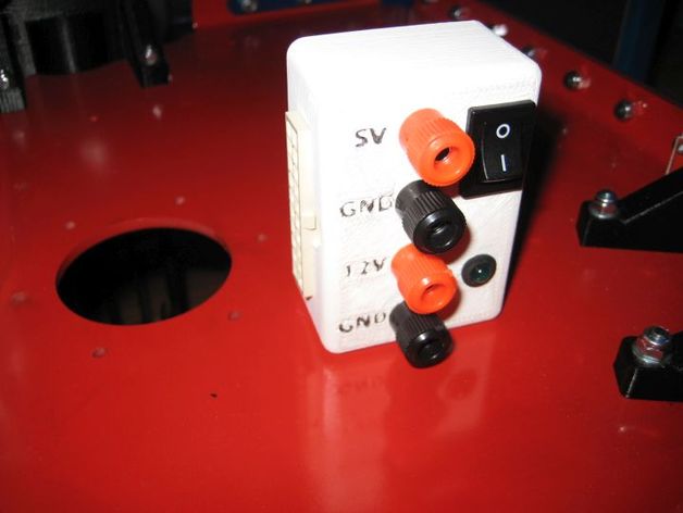 atx powersupply quick lab connector electronics laboratory power supply psu 3D print model - Mito3D