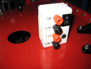 atx suministro rápido de laboratorio conector la electrónica poder fuente alimentación 3d print model - Mito3D