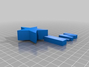 fun names decor 3d print model - Mito3D