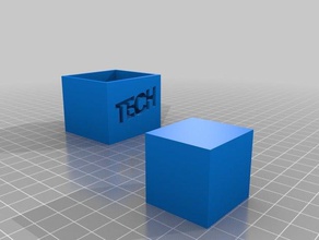 atu cube Dekor 3d print model - Mito3D
