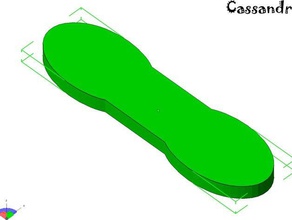 mármol raza 00 cruce de la pista sea necesario conectar los rieles playsets cassandra curva juego canicas parabólico juguete 3d print model - Mito3D