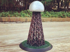 tesla tower wardenclyffe 3d print model - Mito3D