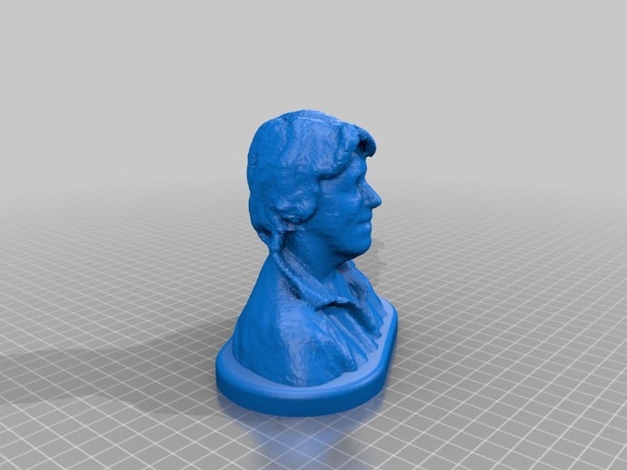 benim kız arkadaşım tarar kopyaları 3d sanat kinect reconstructme 3D print model - Mito3D