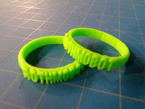roth mobot name ring rings 3d print model - Mito3D