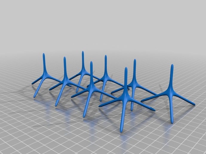 estrutura de espaço componente esculturas arquitetura telhado 3D print model - Mito3D