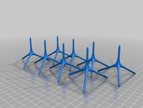 space frame component sculptures architecture roof 3d print model - Mito3D