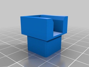 rigidbot bobine de support barre Imprimante 3d accessoires freecad 3d print model - Mito3D