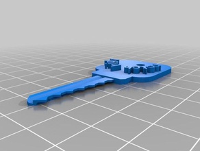 kolay anahtar fotokopi birinci sınıf düzeyleri ev özelleştirilmiş 3d print model - Mito3D