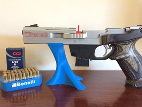 22 ammo tray especially suits cci brand benelli logo 2 colour print pistol stand sport & outdoors 3d print model - Mito3D