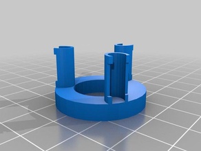 3er banda de goma telar las pulseras personalizado 3d print model - Mito3D