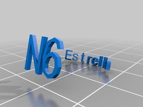 n6 e les anneaux personnalisé 3d print model - Mito3D