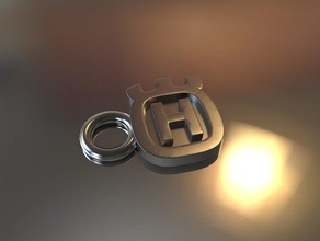 Anahtarlık, aracılığıyla Anahtarlık anahtar halkası halkaları 3d print model - Mito3D