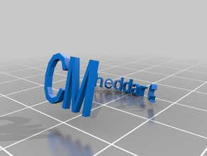 cm cheddar c los anillos personalizado 3d print model - Mito3D