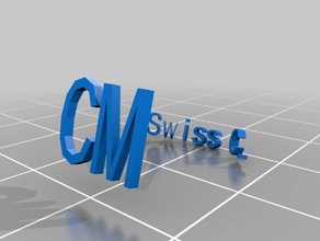cm swissc rings customized 3d print model - Mito3D