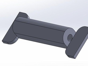 burun Köprüsü yedek gözlük tamir bölüm parçalar onarım 3d print model - Mito3D