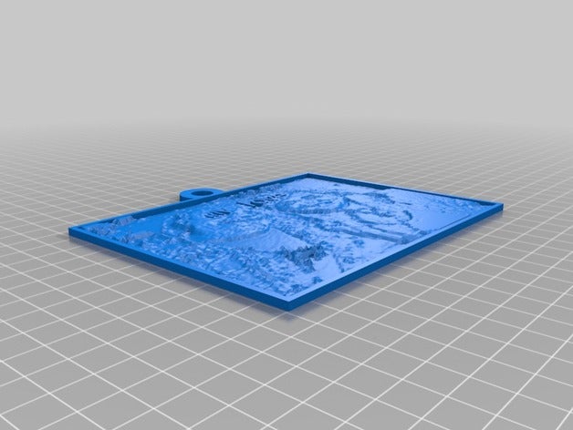 personalizzato lithopane 2d art su misura 3D print model - Mito3D