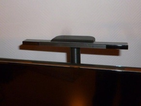 wii sensorbar holder samsung ue55f6500 tv gadgets 3d print model - Mito3D