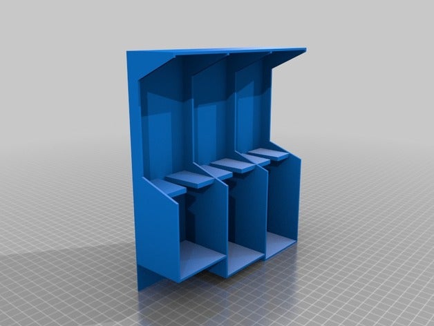 Besteck-organizer Küche und Esszimmer Besteck Gabel Veranstalter Silberwaren Löffel 3D print model - Mito3D