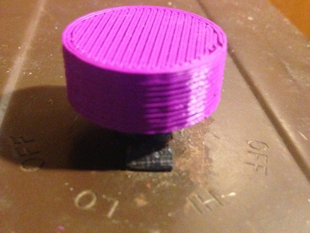 ventilador de caja la perilla las piezas repuesto cuadro boxfan el 3D print model - Mito3D