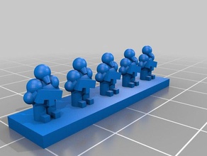marino stand giochi su scala epica 3d print model - Mito3D
