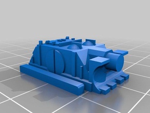 le redresseur de torts réservoir jeux épique scae échelle 3d print model - Mito3D