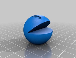 pac guy toy & game accessories pac-man pacman ghost pacu puck 3d print model - Mito3D