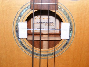 basse acoustique pouce reste de la musique guitare musicales instrument les instruments musicien 3d print model - Mito3D
