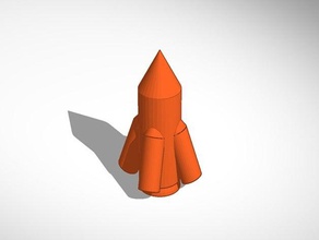 soviet rocket 2 models model rockets 3d print model - Mito3D